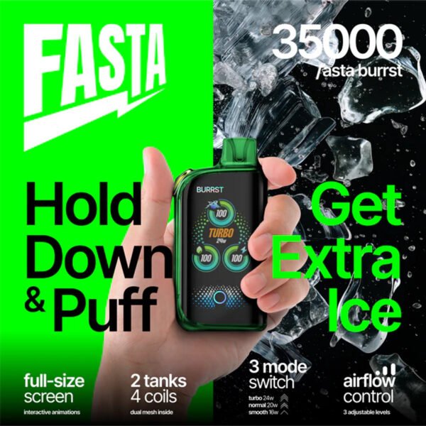 FASTA Burst 35K Puffs - Miami Mint